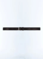 Ceinture en cuir marron Cuir lisse marron