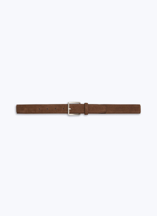 Ceinture en daim Marron