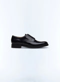 Derby en cuir noir Noir