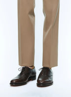Richelieu en cuir marron Marron