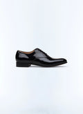 Richelieu en cuir verni noir Noir