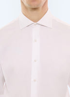 Chemise en twill de coton Blanc