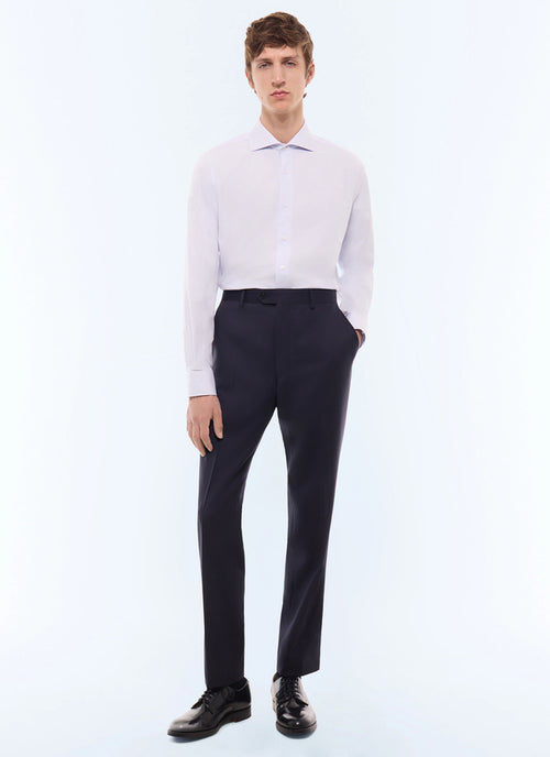 Chemise en coton à micro dessin Ciel