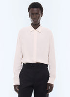 Chemise en crêpe de viscose ECRU