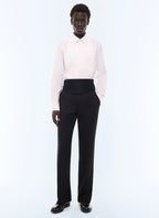 Chemise plastron nid d'abeille en coton Blanc