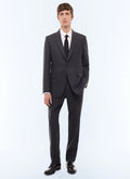 Costume en flanelle Anthracite