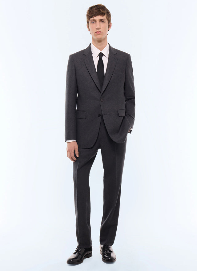 Costume en flanelle Anthracite