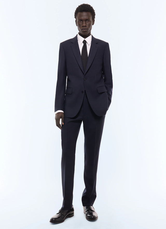 Costume en flanelle Marine