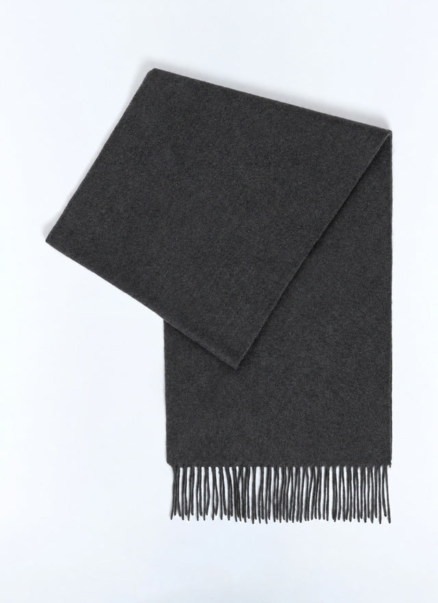 Écharpe en laine et cachemire Anthracite