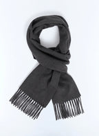 Écharpe en laine et cachemire Anthracite