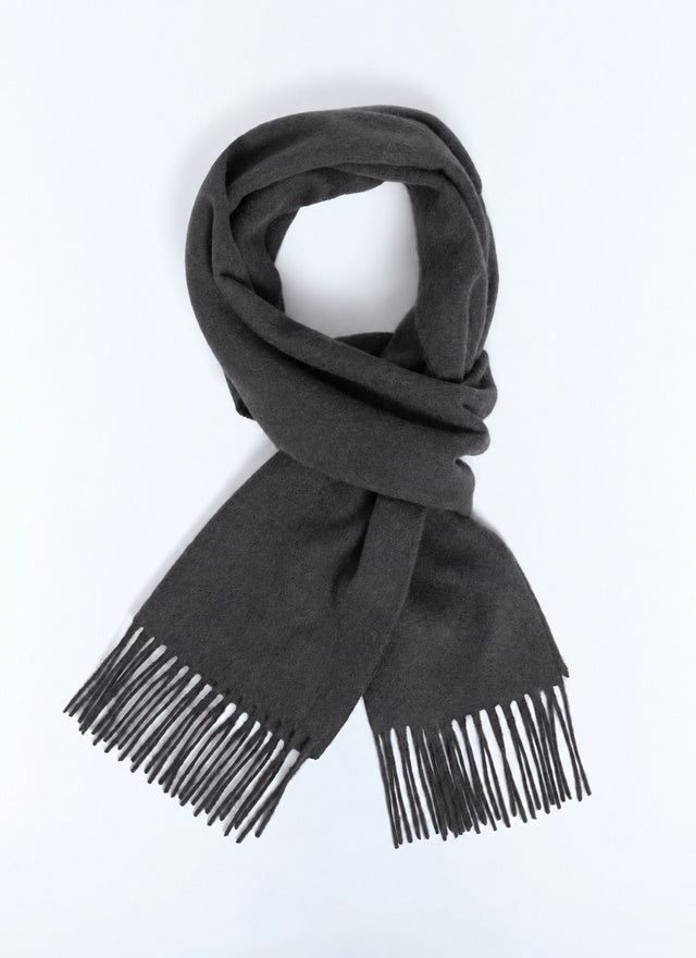 Écharpe en laine et cachemire Anthracite