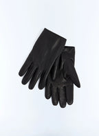 Gants en cuir d’agneau Noir