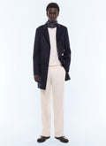 Manteau en drap de laine et cachemire Carbone