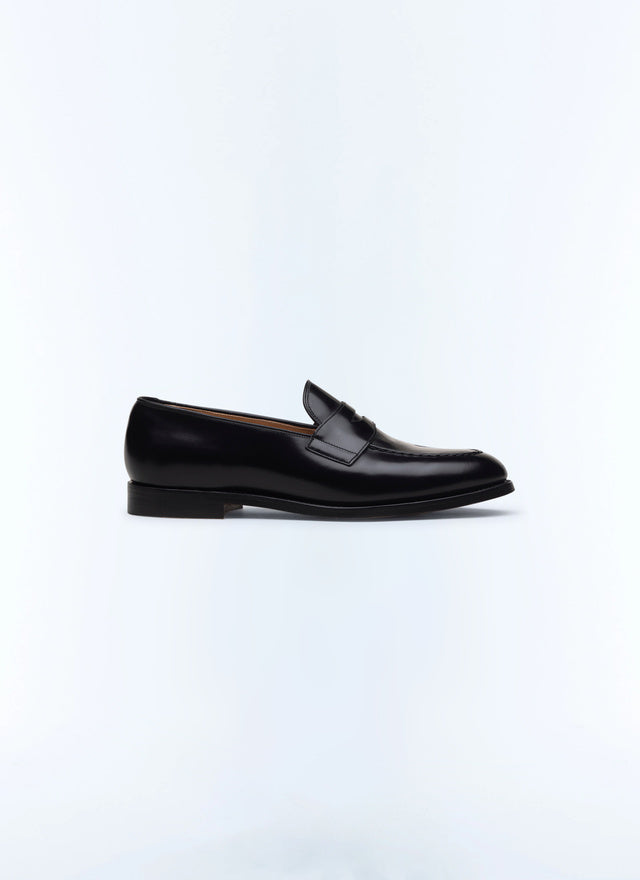 Mocassins en cuir noir Noir