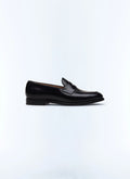 Mocassins en cuir noir Noir