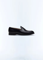 Mocassins en cuir noir Noir