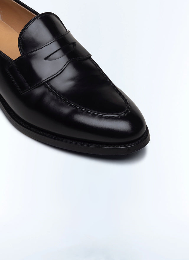 Mocassins en cuir noir Noir