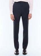 Pantalon de costume Prince de Galles Marine