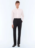 Pantalon de costume en laine fresco Noir