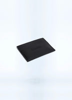 Porte-cartes en cuir Saffiano Noir