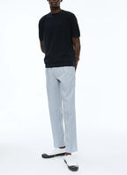 T-shirt bleu marine en coton Bleu marine