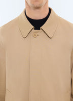 Trench en toile de coton déperlante Beige