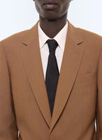 Veste de costume en laine vierge Camel