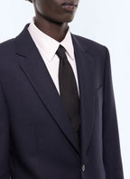 Veste de costume en flanelle Marine