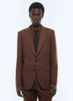 Veste de costume en flanelle Marron