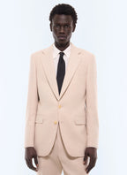 Veste de costume en flanelle Naturel