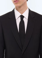 Veste de costume en laine fresco Noir
