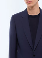 Veste de costume en laine fresco Petrole